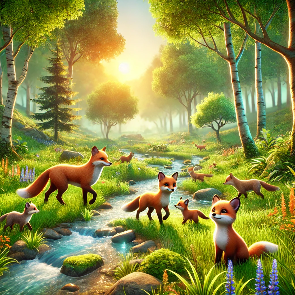 Fox Family Simulator: A Heartwarming Virtual Experience